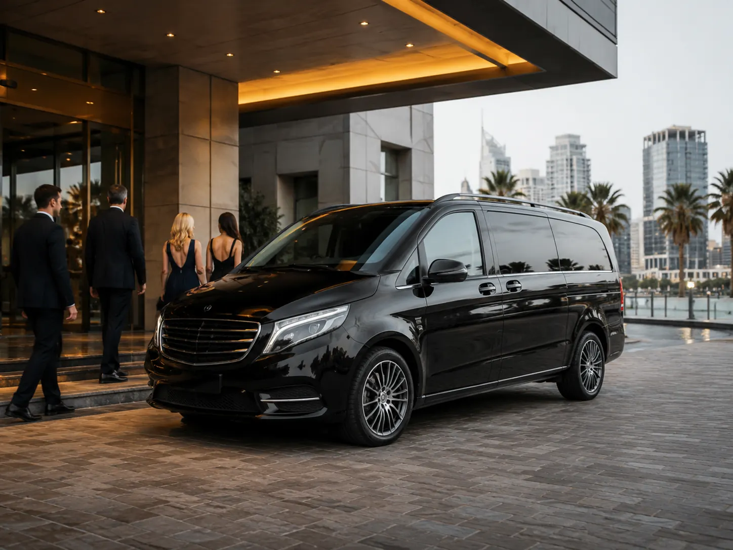 Mercedes-Benz V-Class for group event travel