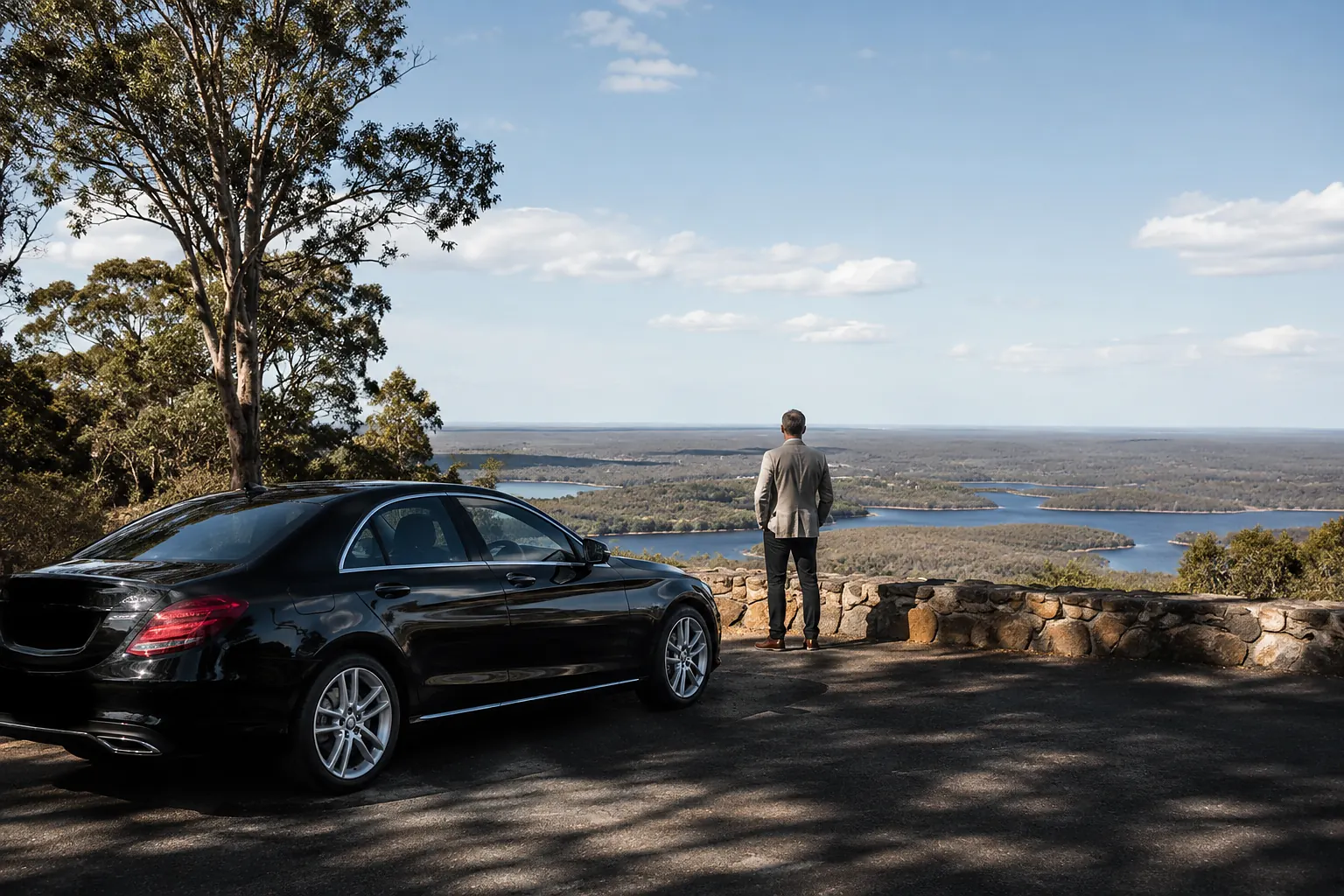 Scenic Perth viewpoint suitable for a planned touring stop